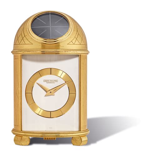 patek philippe dome table clock